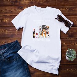 a woman cannot survive one wine alone shirt