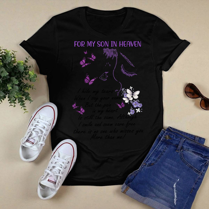 For My Son In Heaven Shirt.png