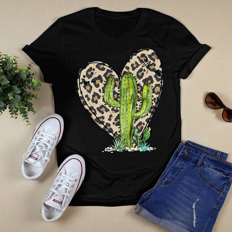 Cactus Leopard Print Shitr.png