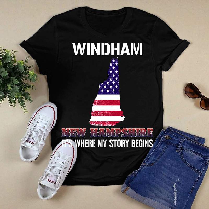 Windham New Hampshire Its Where My Story Begins Gift Shirt.png