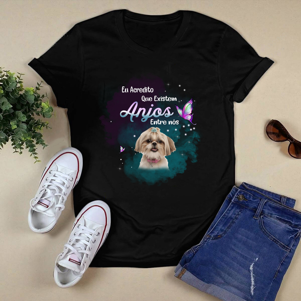 Eu Acredito Dog Shirt.png