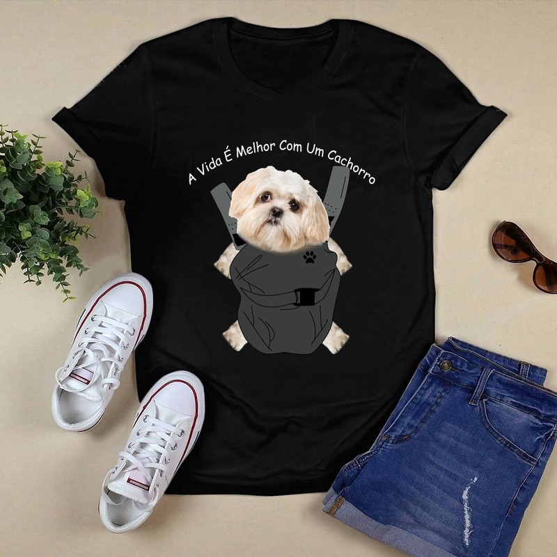 Melhor Com Um Cachorro Shirt.png
