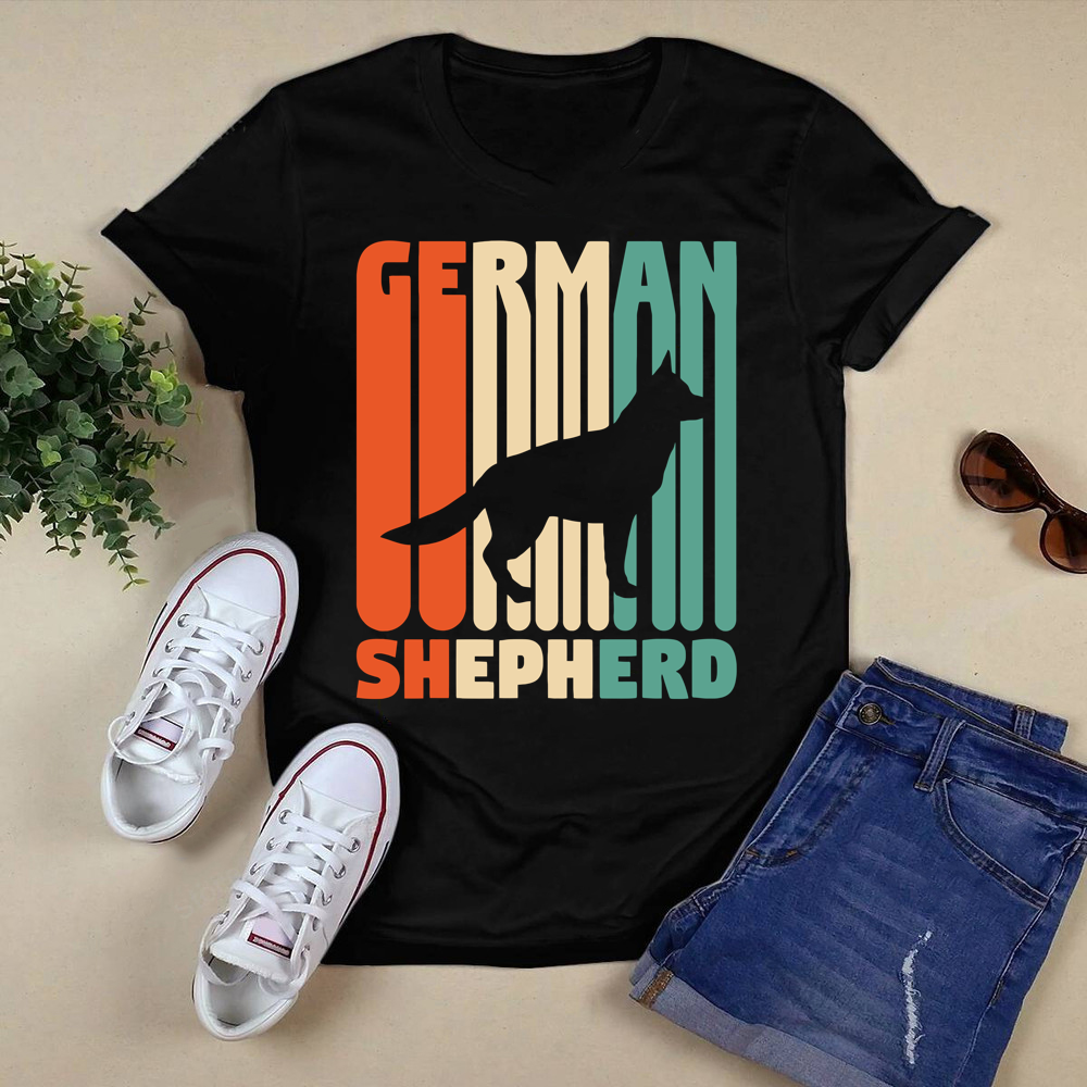 Retro German Shepherd Shirt.png