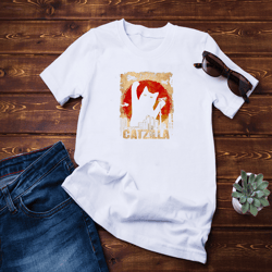 catzilla thsirt shirt png, png files for shirt, png file for sublimation, digital dowload.