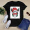 Christmas Skull Messy Reindeer Santa Hat T-Shirt.png