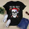 Yo Ho Ho Santa Skull Pirate Christmas Jolly Roger Party Xmas T-Shirt.png