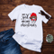 Just A Girl Who Love Christmas Leopard Santa Hat Skull T-Shirt.png