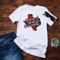 Merry Texas Christmas Plaid Texas Map T-Shirt.png