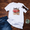 Valentine's Day Loads Of Love Leopard Heart Vintage Truck T-Shirt.png