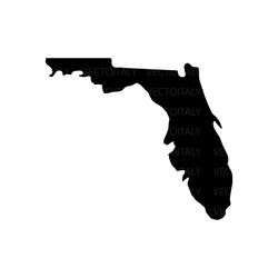 florida map illustrated in vector and available in svg, pdf, eps, png, jpeg and ai format and available for instant down
