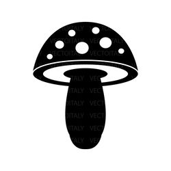 mushroom illustrated in vector and available in svg, pdf, eps, png, jpeg and ai format and available for instant downloa