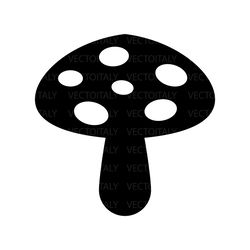 mushroom illustrated in vector and available in svg, pdf, eps, png, jpeg and ai format and available for instant downloa