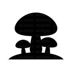 mushroom illustrated in vector and available in svg, pdf, eps, png, jpeg and ai format and available for instant downloa