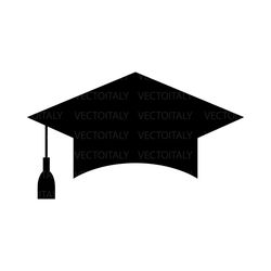 graduation hat illustration in vector and available in svg, pdf, eps, png, jpg and ai format and available for instant d