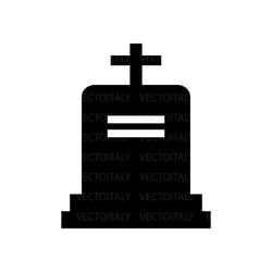 headstone illustrated in vector and available in svg, pdf, eps, png, jpeg and ai format and available for instant downlo
