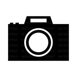 camera illustrated in vector and available in svg, pdf, eps, png, jpeg and ai format and available for instant download