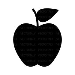 apple illustrated in vector and available in svg, pdf, eps, png, jpeg and ai format and available for instant download