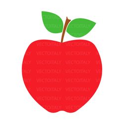 apple illustrated in vector and available in svg, pdf, eps, png, jpeg and ai format and available for instant download