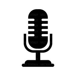 microphone illustrated in vector and available in svg, pdf, eps, png, jpeg and ai format and available for instant downl