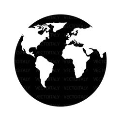 world illustrated in vector and available in svg, pdf, eps, png, jpeg and ai format and available for instant download