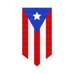 puerto rico flag illustrated in vector and available in svg, pdf, eps, png, jpeg and ai format and available for instant