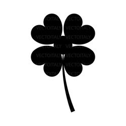 four-leaf clover illustrated in vector and available in svg, pdf, eps, png, jpeg and ai format and available for instant