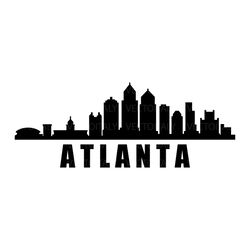 atlanta skyline illustrated in vector and available in svg, pdf, eps, png, jpeg and ai format and available for instant