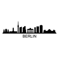berlin skyline illustrated in vector and available in svg, pdf, eps, png, jpeg and ai format and available for instant d