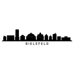 bielefeld skyline illustrated in vector and available in svg, pdf, eps, png, jpeg and ai format and available for instan