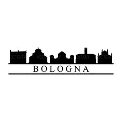 bologna skyline illustrated in vector and available in svg, pdf, eps, png, jpeg and ai format and available for instant
