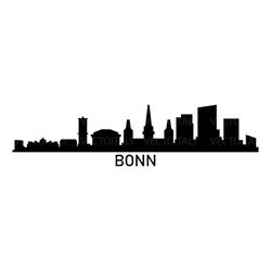 bonn skyline illustrated in vector and available in svg, pdf, eps, png, jpeg and ai format and available for instant dow