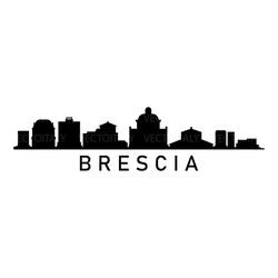 brescia skyline illustrated in vector and available in svg, pdf, eps, png, jpeg and ai format and available for instant