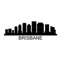 brisbane skyline illustrated in vector and available in svg, pdf, eps, png, jpeg and ai format and available for instant