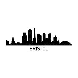 bristol skyline illustrated in vector and available in svg, pdf, eps, png, jpeg and ai format and available for instant