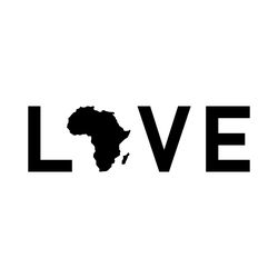 africa love illustrated in vector and available in svg, pdf, eps, png, jpeg and ai format and available for instant down