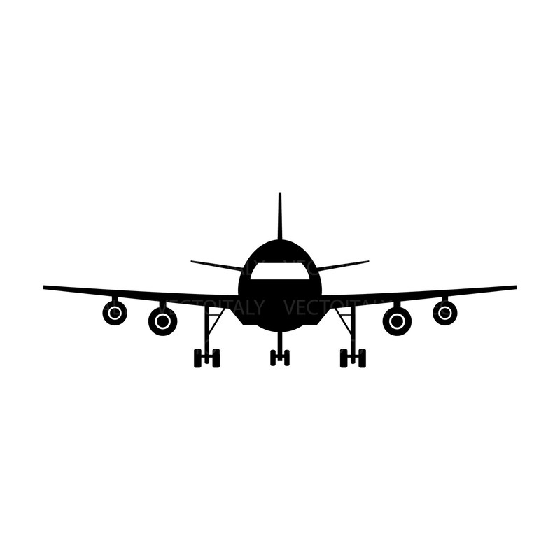 Airplane Illustrated In Vector And Available In SVG PDF Eps Png JPEG And Ai Format And Available 0