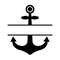 Anchor Split Name Frame Illustrated In Vector And Available In SVG PDF Eps Png JPEG And Ai Format A 0