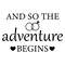 And So The Adventure Begins Illustrated In Vector And Available In SVG PDF Eps Png JPEG And Ai Form 0