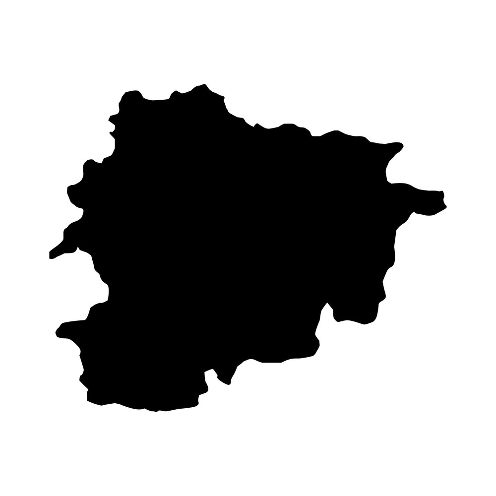 Andorra Map Illustrated In Vector And Available In SVG PDF Eps Png JPEG And Ai Format And Available 0