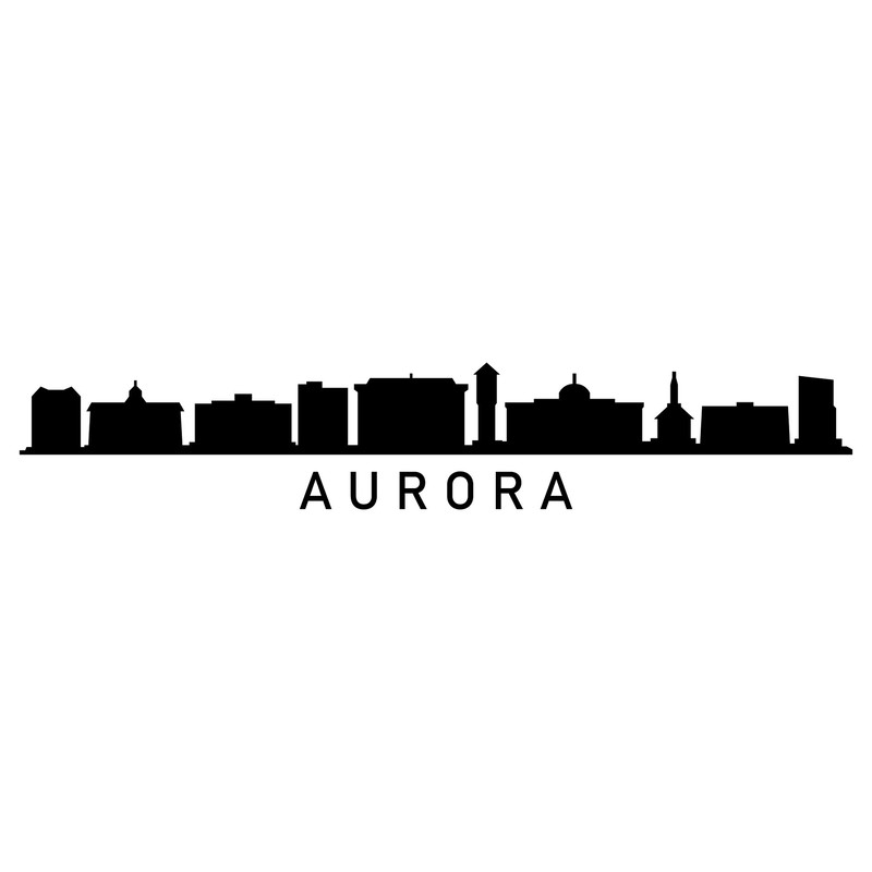 Aurora Skyline Illustrated In Vector And Available In SVG PDF Eps Png JPEG And Ai Format 0
