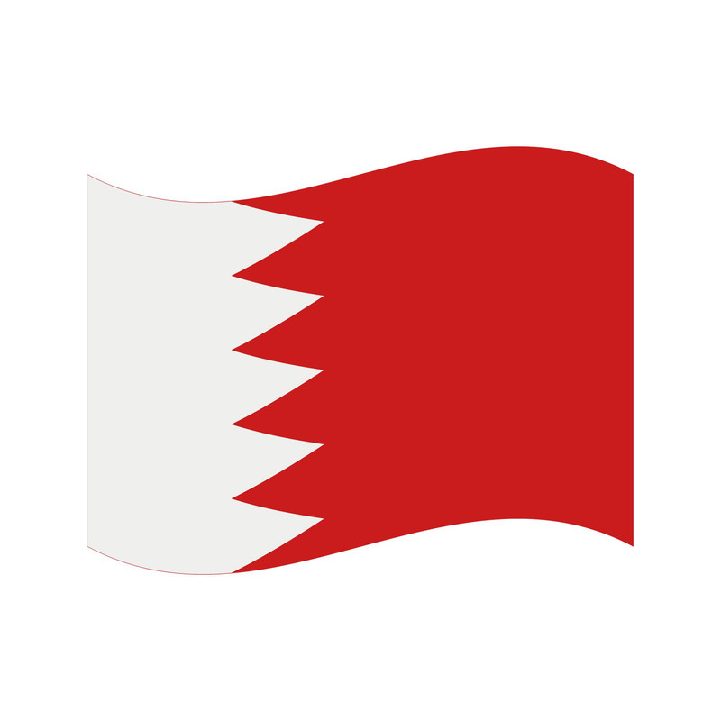 Bahrain Flag Illustrated In Vector And Available In SVG PDF Eps Png JPEG And Ai Format And Availabl 0