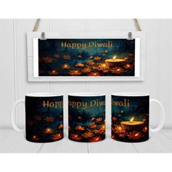 diwali mug, deepavali celebration gift, festival of lights cup