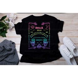 women's ouija board tshirt, ladies spirit board clothing, occult shirt, witch top, wicca wear