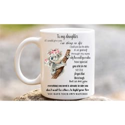mug for daughter, mum and daughter coffee/tea cup, koala lover gifts in the uk
