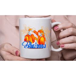 bhai dooj gift, brother sister coffee tea cup, bhai dooj mug, raksha bandhan gift in the uk