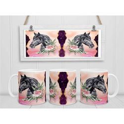 horse mug, horse lover coffee / tea cup, equestrian lover gifts for her
