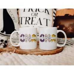 halloween cna custom mug - certified nursing assistant gift - halloween gifts for cna - certified nurse mug - personaliz
