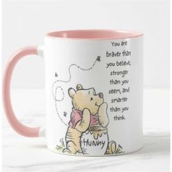winnie the pooh mug 15 oz gift mug pink