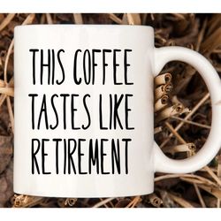 coffee tea mug retirement gift mug ceramic 2023