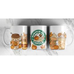 pumpkin spice mug, coffee mug fall christmas gift